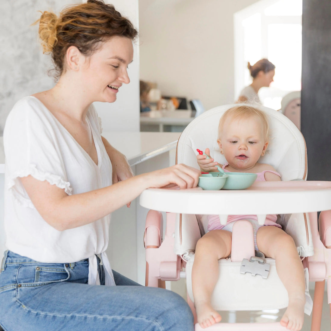 How to Clean and Care for Silicone Baby Feeding Products - tiny table