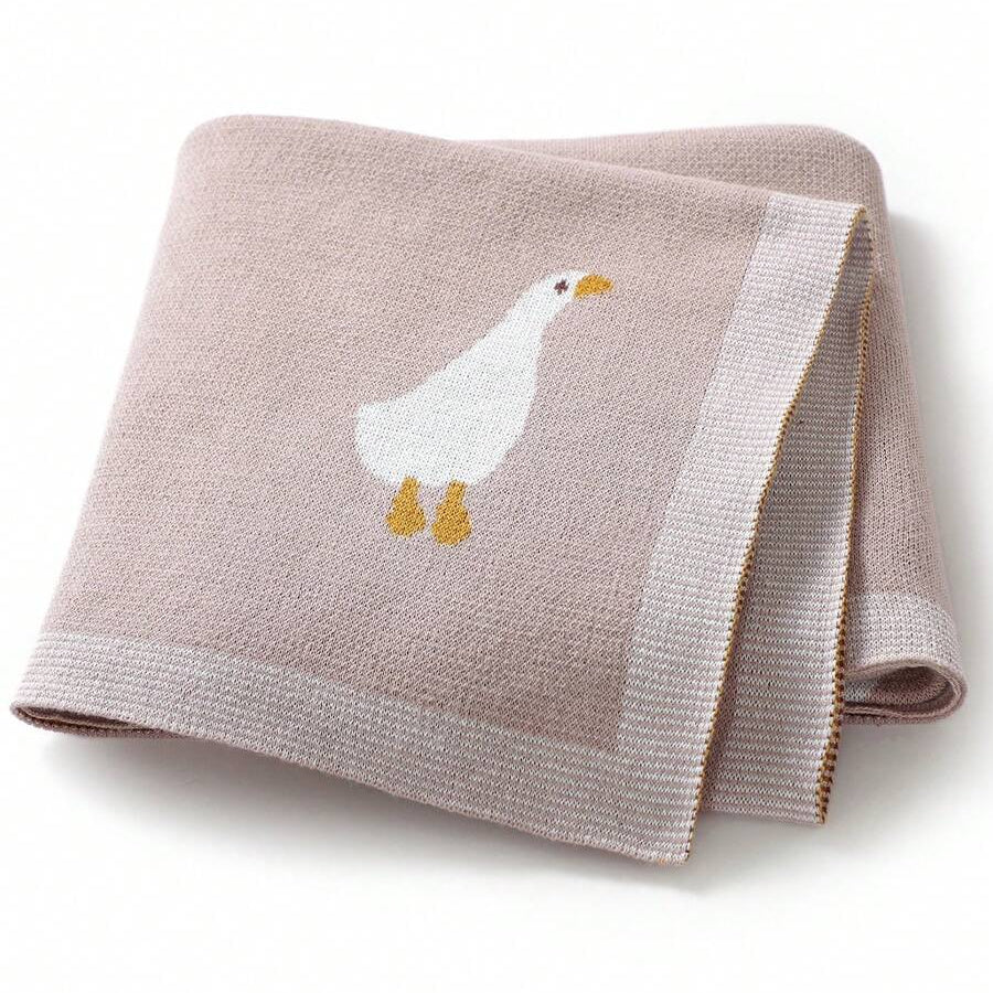 Totti Cotton Knit Baby Blanket