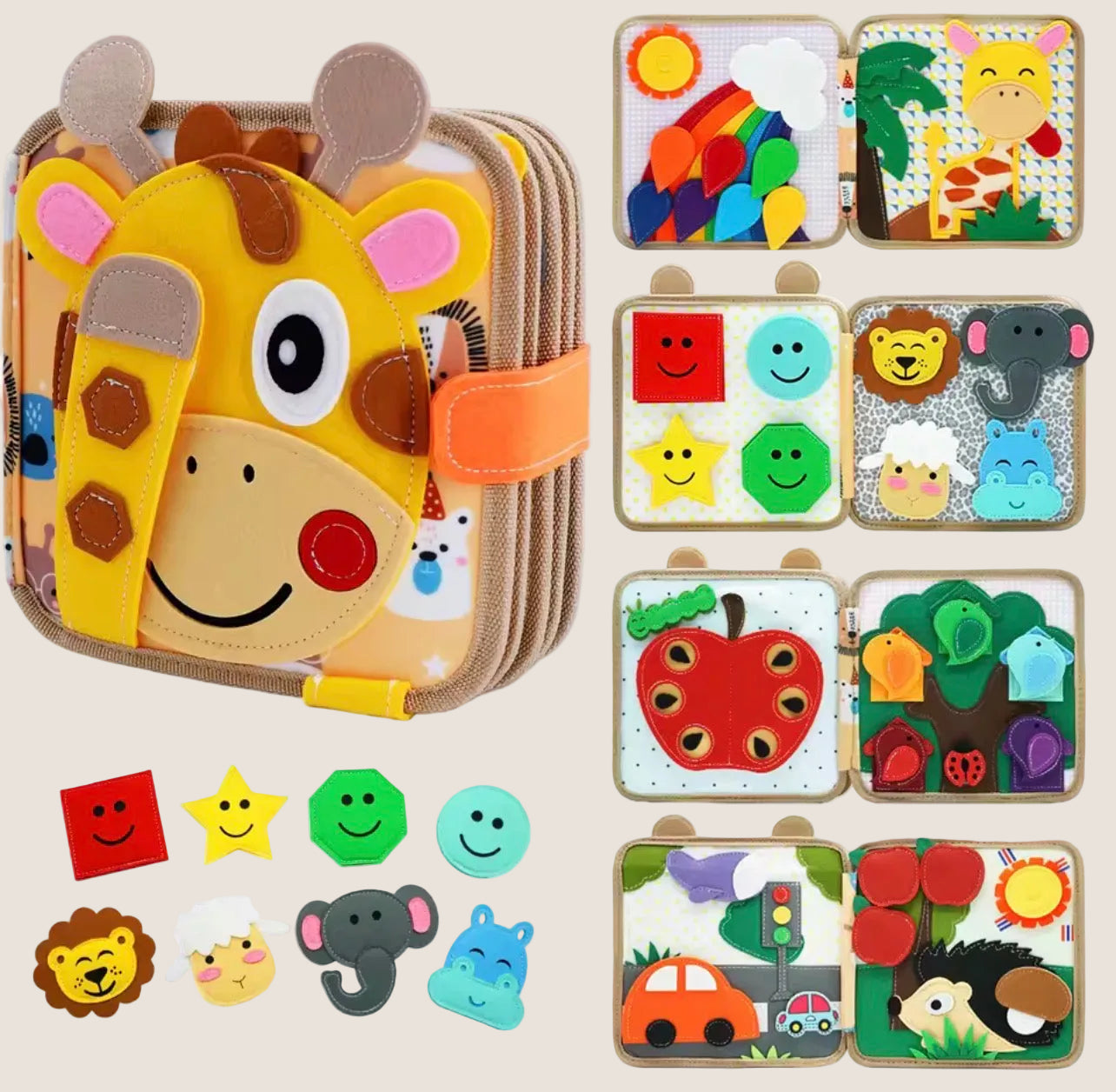 Tiny Table Sensory Busy Book