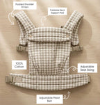 Tiny Table™ Embrace Baby Carrier - Noir