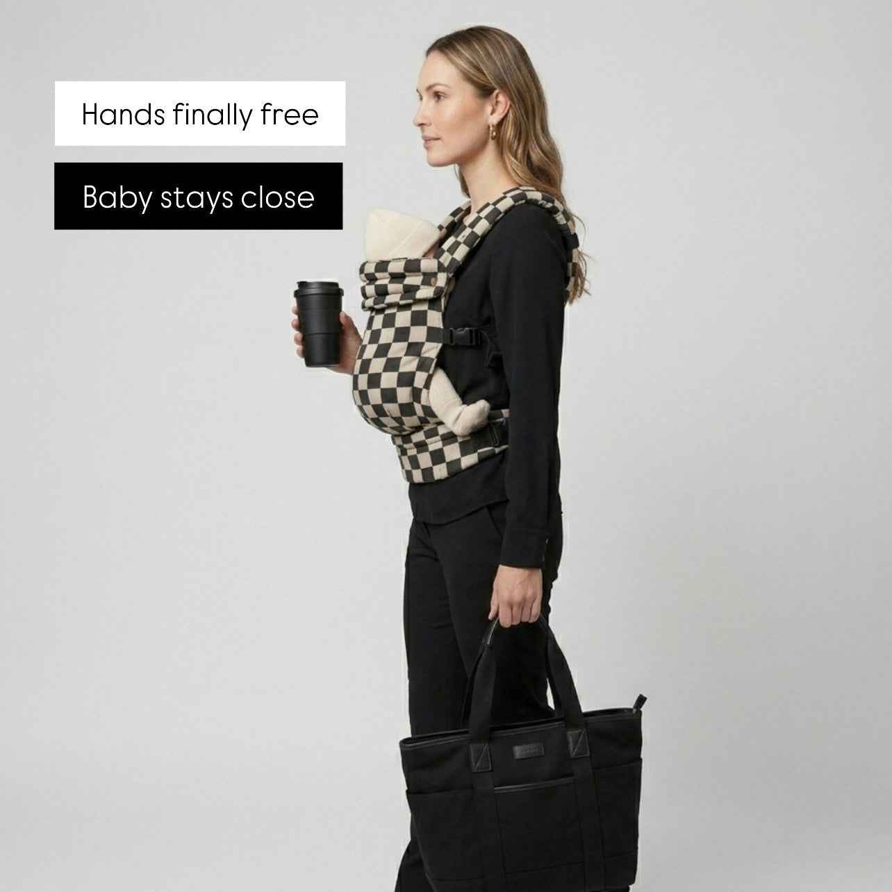 Tiny Table™ Embrace Baby Carrier - Chess