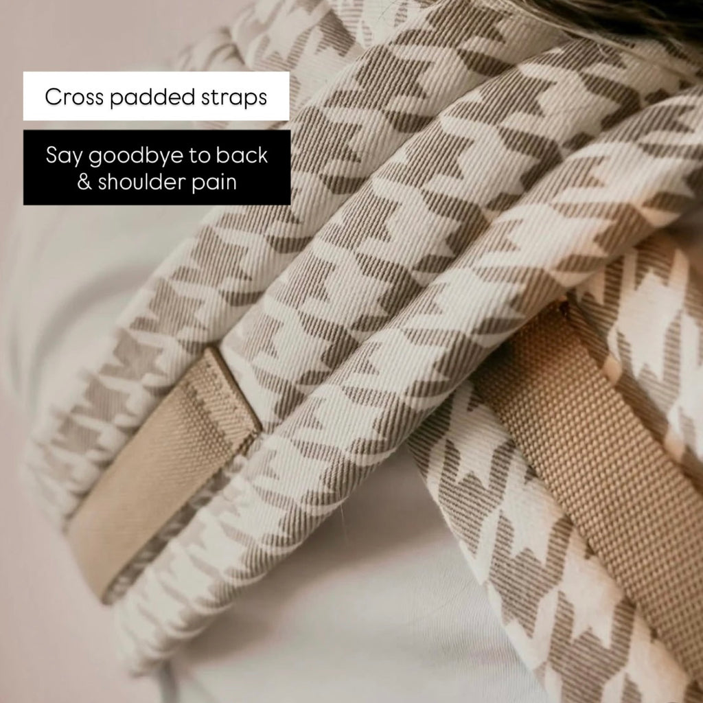 Tiny Table™ Embrace Baby Carrier - Houndstooth