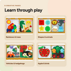 Tiny Table Sensory Busy Book