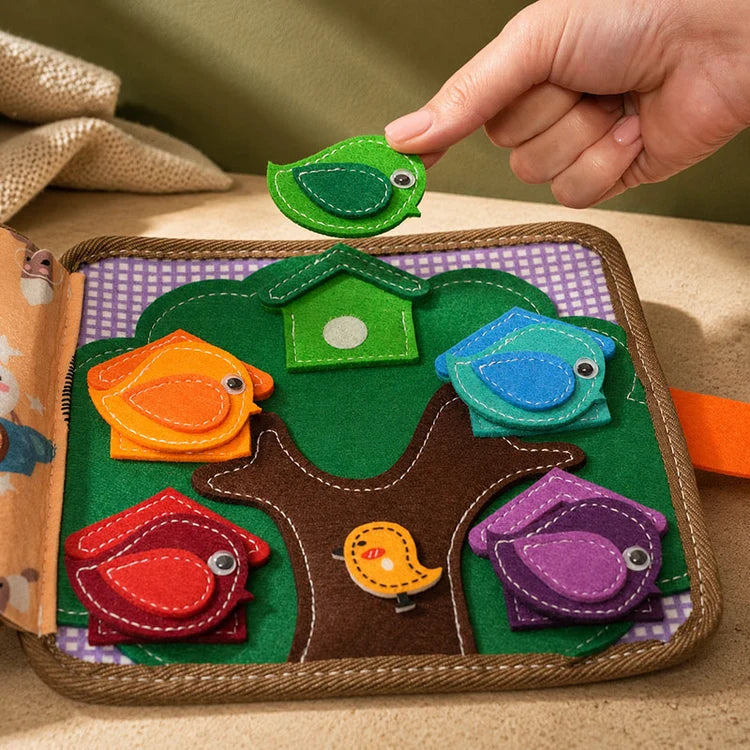 Tiny Table Sensory Busy Book