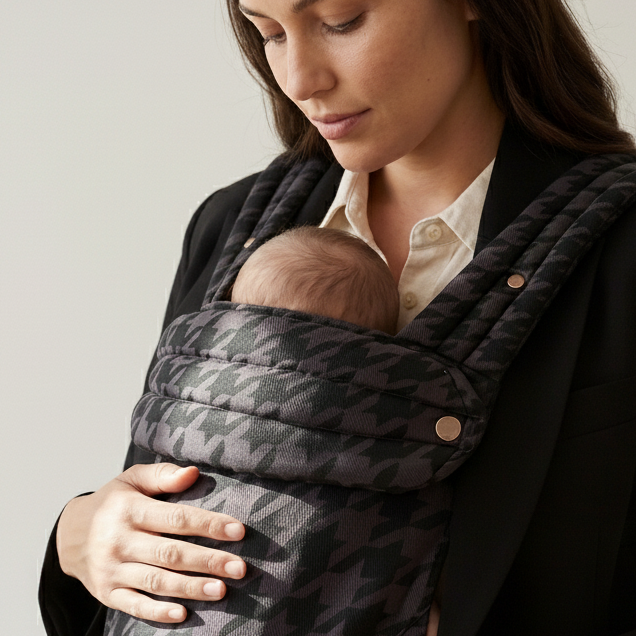 Tiny Table™ Embrace Baby Carrier - Grey
