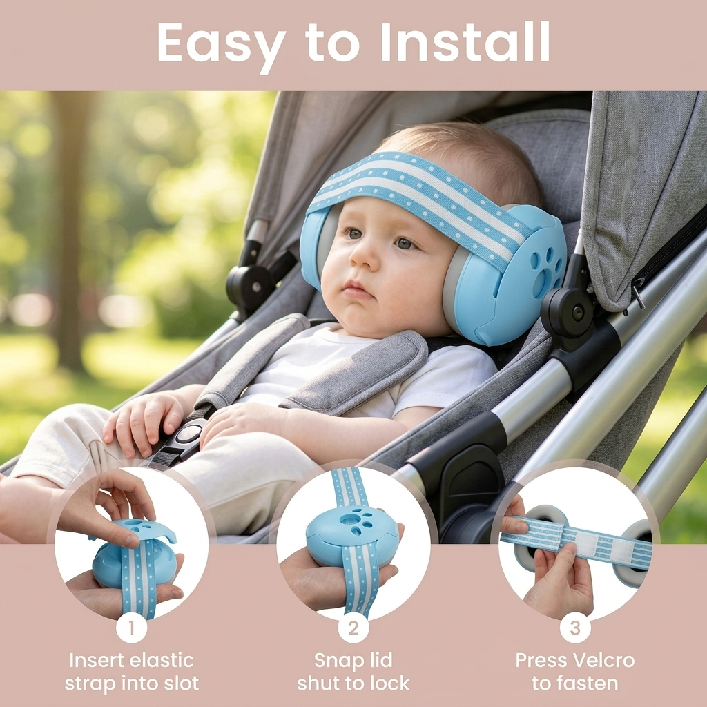 Totti Baby Noise Cancelling Earmuffs