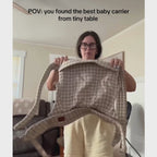 Tiny Table™ Embrace Baby Carrier - Noir