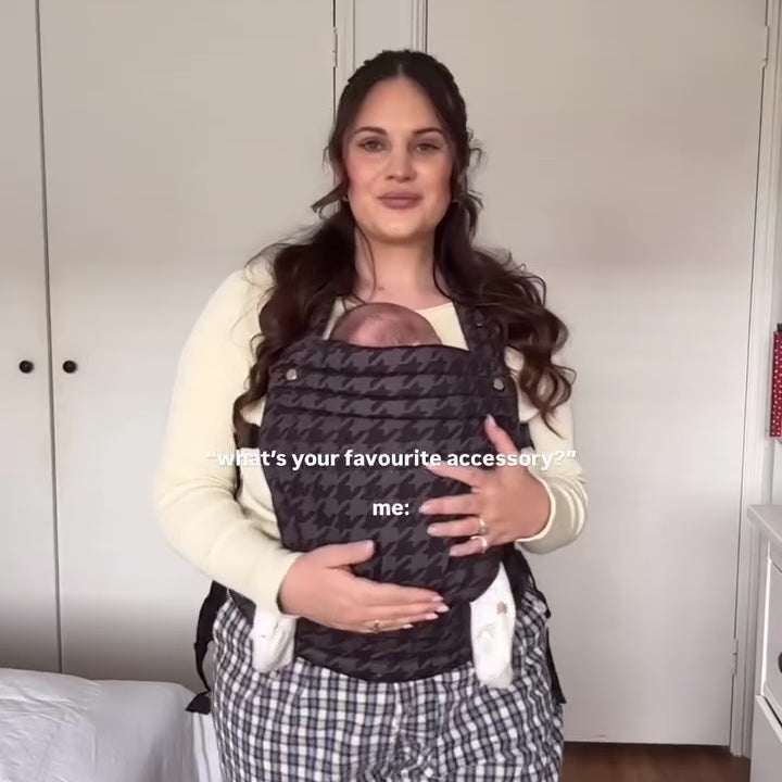 Tiny Table™ Embrace Baby Carrier - Grey
