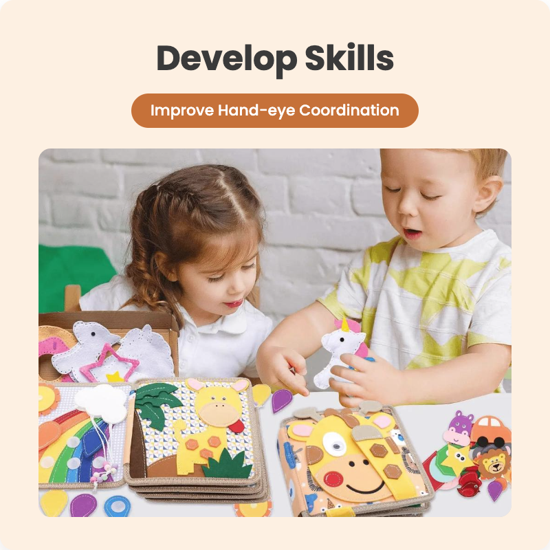Tiny Table Sensory Busy Book